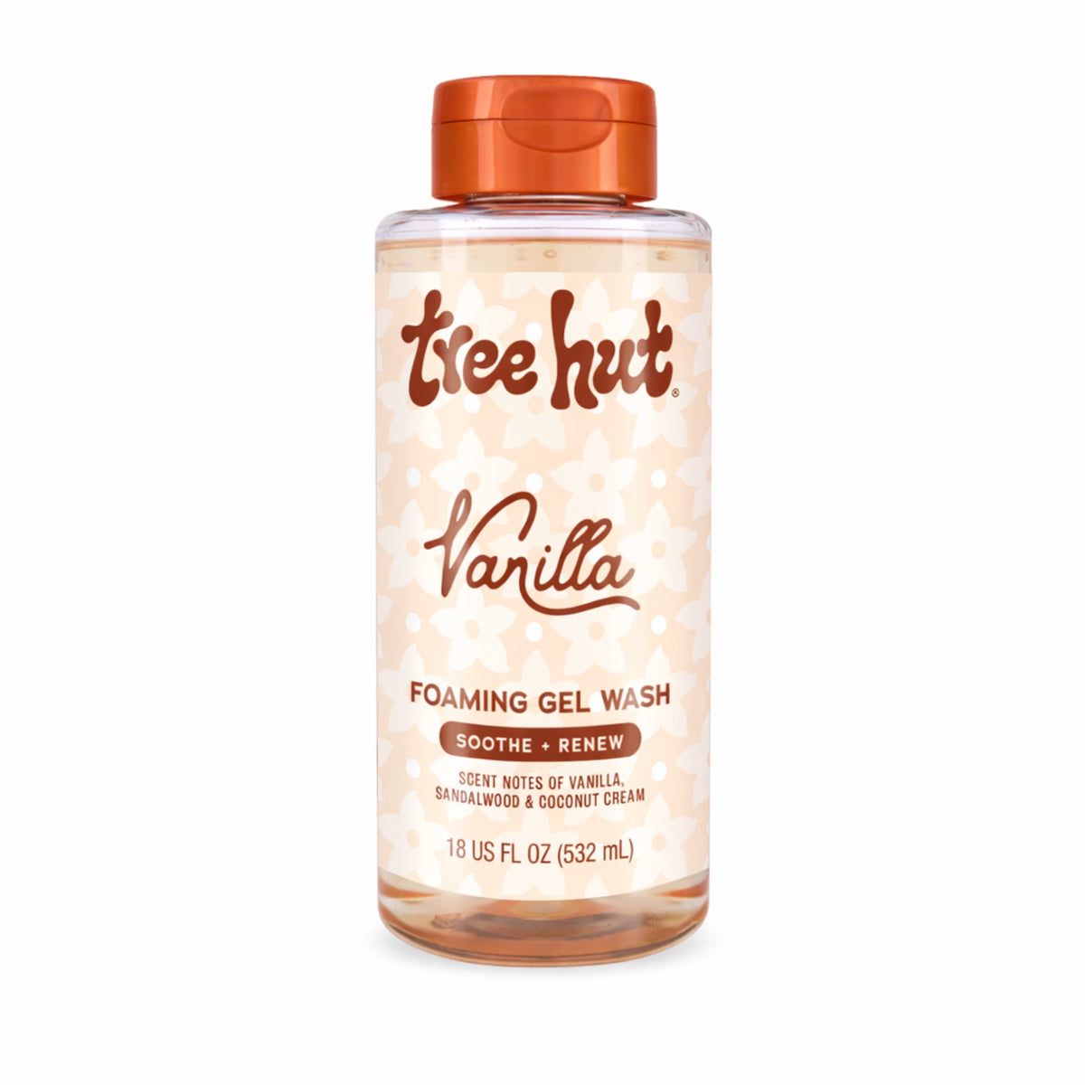 Vanilla Soothing Foaming Gel Body Wash, 18 Fl Oz
