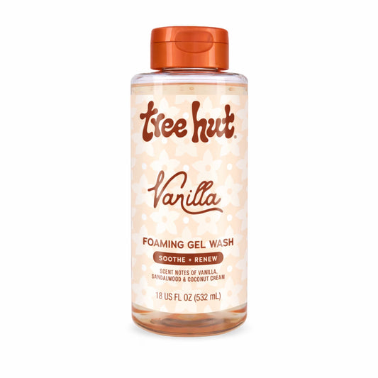 Vanilla Soothing Foaming Gel Body Wash, 18 Fl Oz