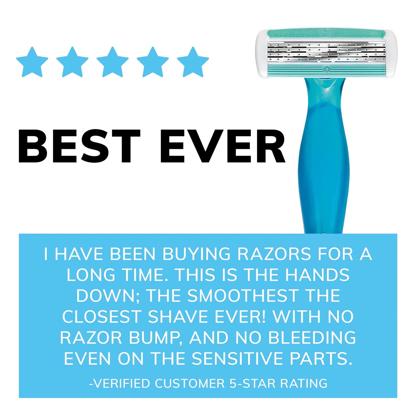 Comfort Women'S Disposable Razors, 4-Blade, 10 Count