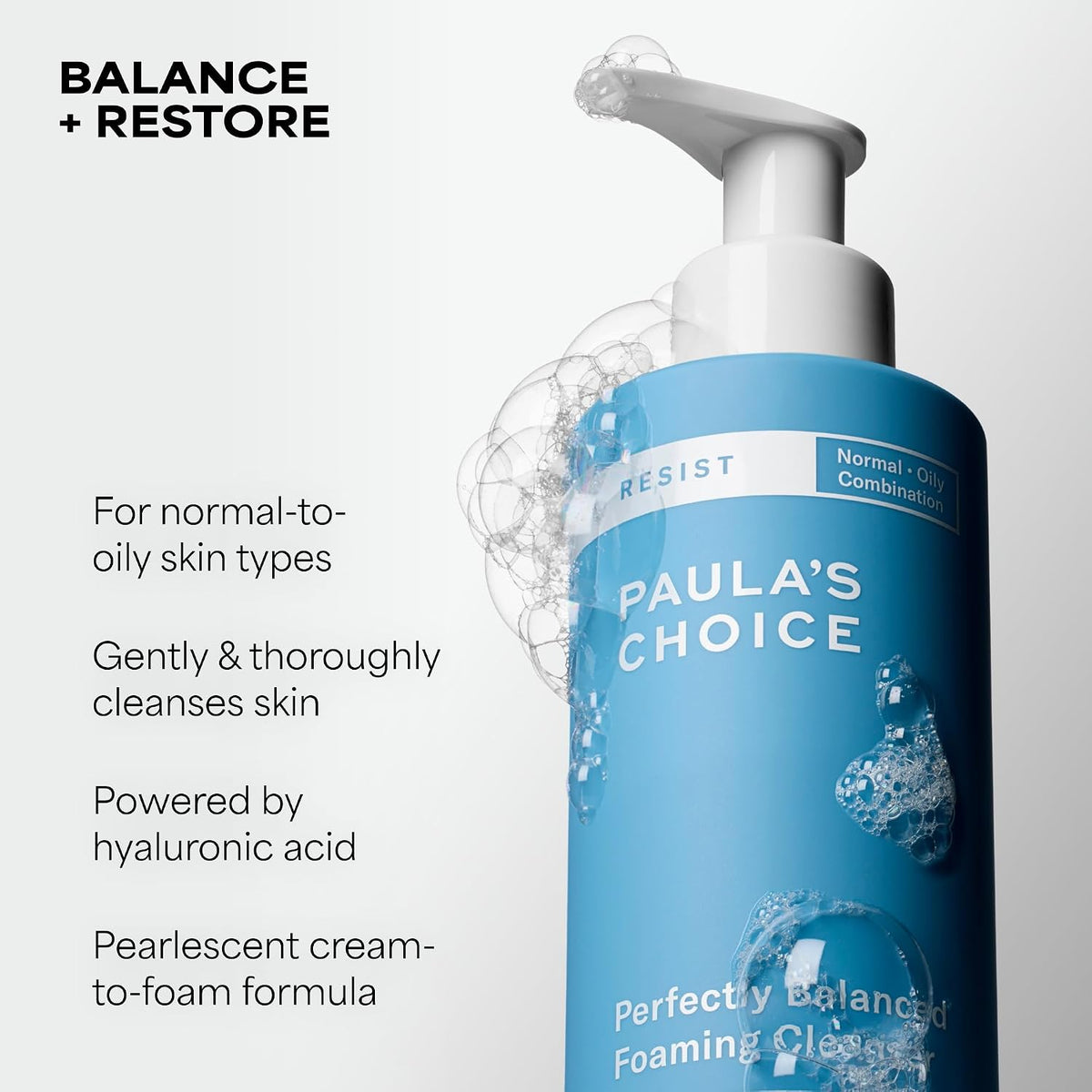 Paula'S Choice RESIST Perfectly Balanced Foaming Facial Cleanser