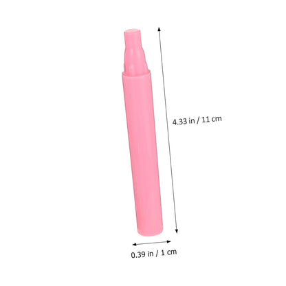 6Pcs Multi-Use Silicone Makeup Brushes Eyebrow Lip Eye Applicators for Daily Makeup Comfortable Handle Design for Professionals and Enthusiasts