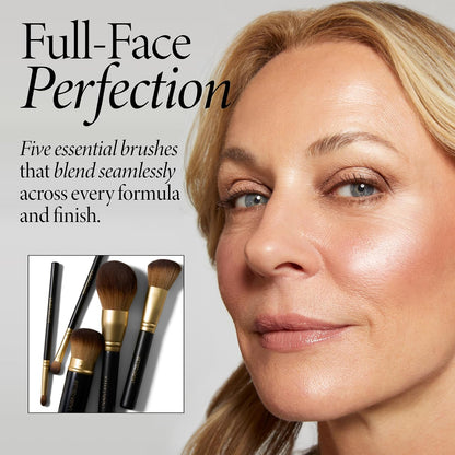 LAURA GELLER Makeup Brushes - Cruelty-Free - 05 Full Face Brush Set 5Pc