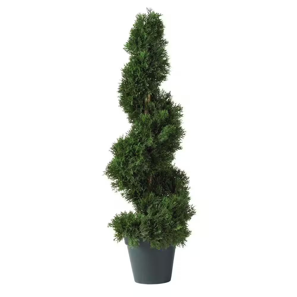 2 Ft. Cedar Spiral Silk Tree