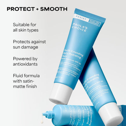 Paula'S Choice RESIST Hydrating Fluid Face Moisturizer SPF 50