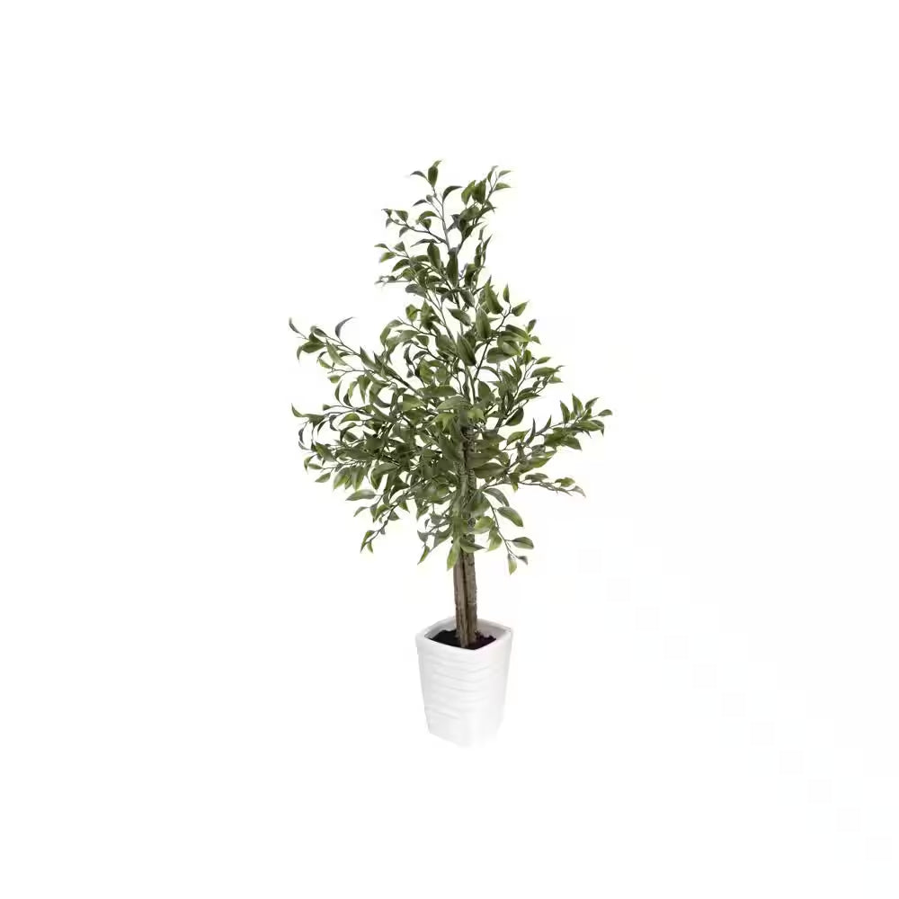 29 In. Artificial Mini Ficus (5 In. X 4.2 In. H Pot; 28 In. X 29 In. H)