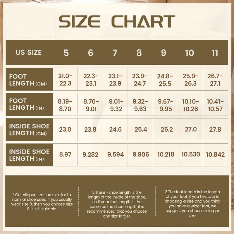 OOW Western Fluffy Slippers for Women with Memory Foam Comfy Houes Cowgirl Boot Slippers for Bedroom Indoor Square Toe Winter Walking Shoes Chestnut