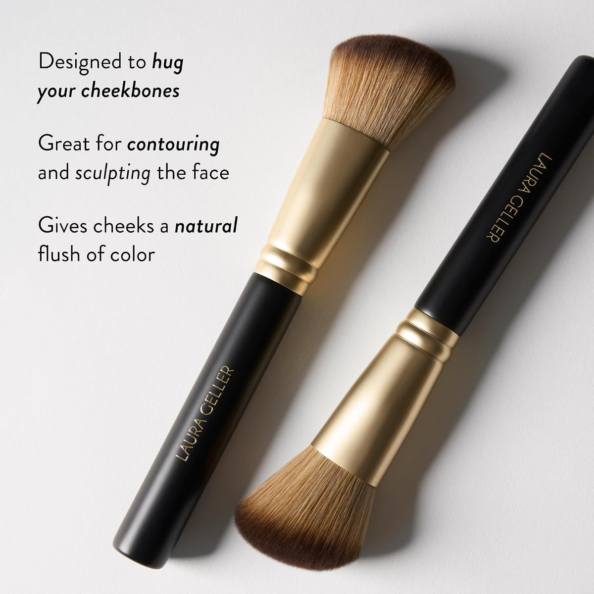 LAURA GELLER Makeup Brushes - Cruelty-Free - 05 Full Face Brush Set 5Pc