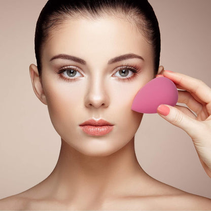 14PCS Makeup Sponge Set, Beauty Blender Sponge for Foundation Blending with 3PCS Mini Makeup Sponges & 4PCS Triangle Powder Puff, Soft Make up Sponges for Face Cosmetic Applicator for Powder Liquid