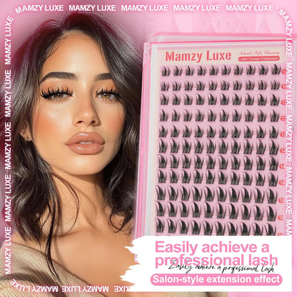 Manga Lash Clusters Wispy 10-16MM Spiky Eyelash Clusters CC Curly Natural Cluster Eyelash Extensions DIY Versatile Anime Eye Lashes Clusters Extension