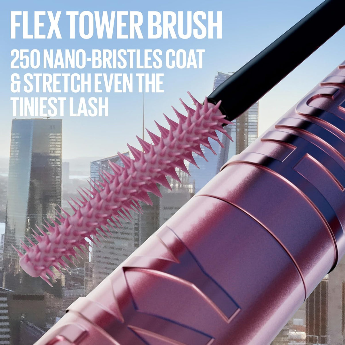Lash Sensational Sky High Washable Mascara Makeup, Volumizing, Lengthening, Defining, Curling, Multiplying, Buildable Formula, Blackest Black, 1 Count