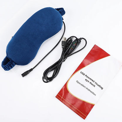 Electric Steam Eye Mask 3D Massage Constant Temperature Hot Compress Smart Timing Sleep Shading Relieve Eye Fatigue