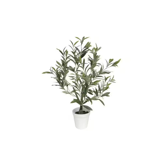 26 In. Artificial Table Top Olive Tree (5 In. X 4.2 In. H Pot; 26 In. X 26 In. H)
