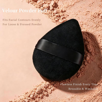 Makeup Brushes Set 14 Pcs with 1 Foldable Silicone Cleaner Bowl and 1 Powder Puff, Professional Foundation Eyeshadow Concealer Blush Powder Bronzer Make up Brushes Kit - Black