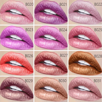 Korea Cosmetics Matte Blue Lipstick Set Makeup Long Lasting Matte Lipstick Girl