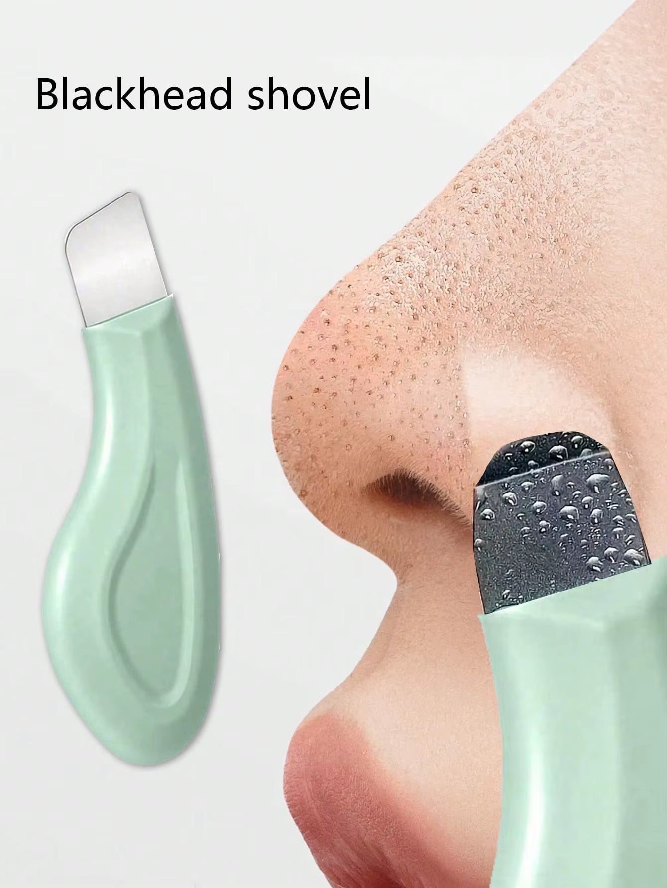 1Pc Nose Blackhead Remover Tool Gentle Facial Pore Cleanser Silicone Facial Scraper Skin Scrub Facial Scraper Skin Care Tools