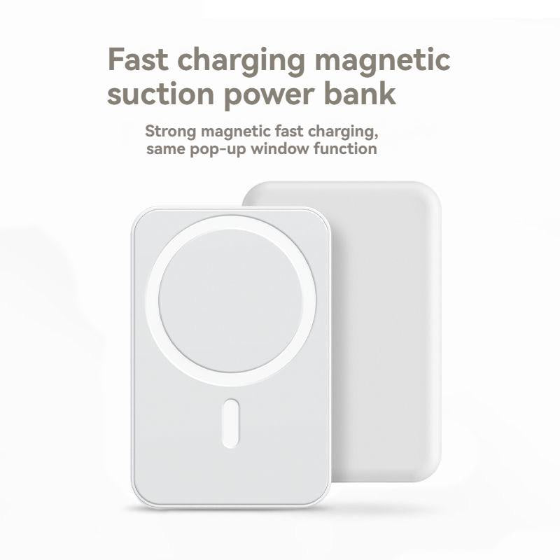 【Iphone 12 and Later Models Only】5000Mah Magnetic Power Bank, Magsafe Wireless Portable Charger, Fast Charging Battery Pack for Iphone 12/13/14/15/16/17 Series, Plus/Pro/Pro Max