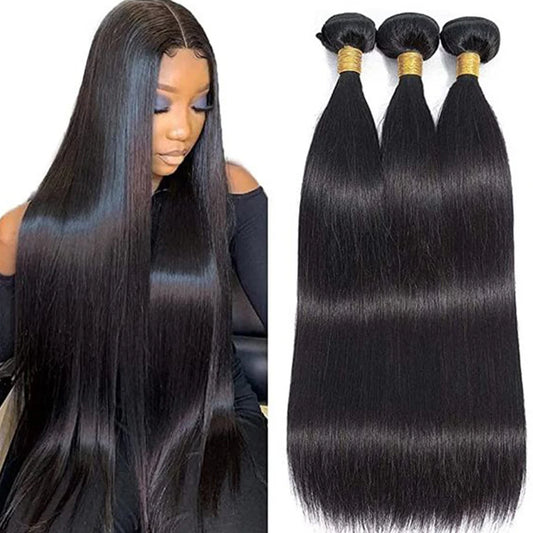 Malaysia Straight Human Hair Bundles 1/3/4 Pcs Hair Bundles Remy Bundles Human Hair Bone Straight Human Hair Extension
