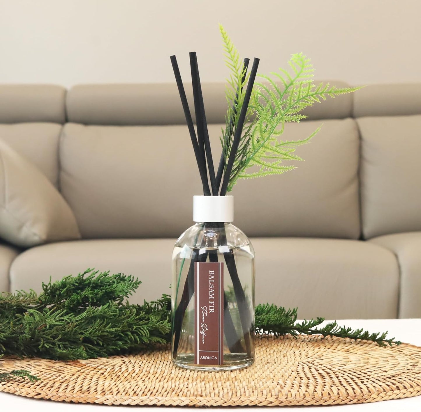 Cozy Up Your Space with the Elegant Holiday Pine Diffuser - Perfect for Home and Office Decor!