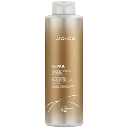 Joico K-PAK Daily Reconstructing Shampoo | for Damaged Hair | Repair Damage & Prevent Breakage | Double Hair Strength | Boost Shine | with Keratin & Guajava Fruit Extract