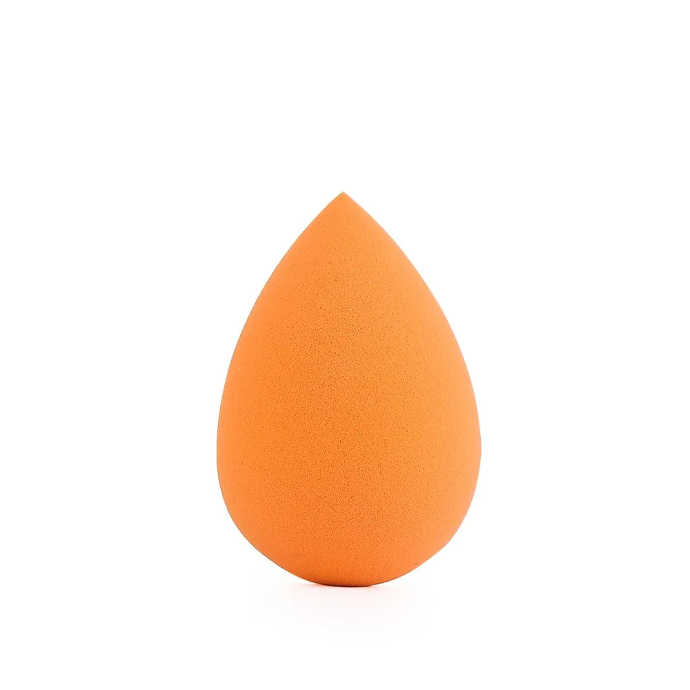 Makeup Sponge Gradient Color Egg Foundation Sponge Water Drop Shape Smooth Applying Cosmetic Peach Puff Powder Wet&Dry Dual Use